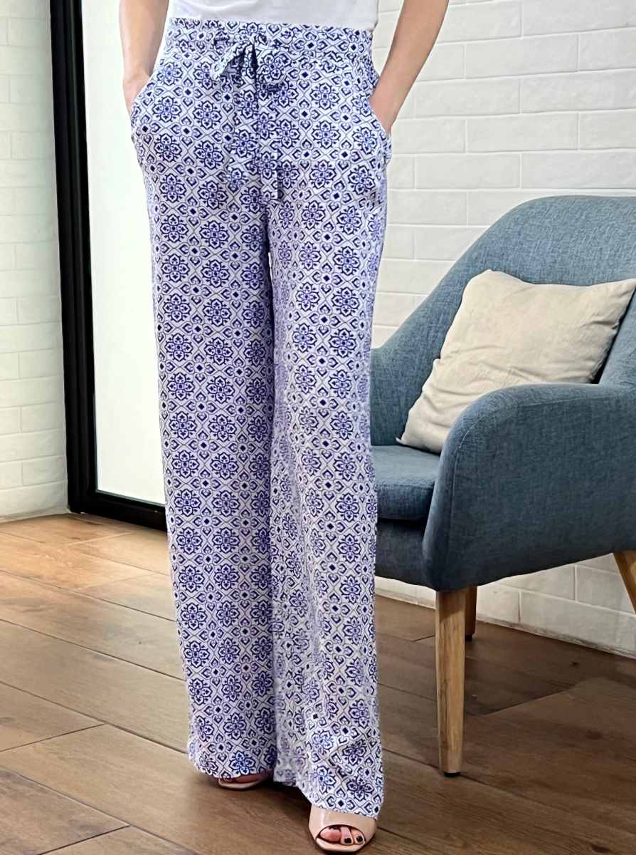 Pantalon con print