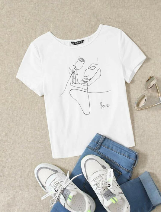 T-shirt con diseño